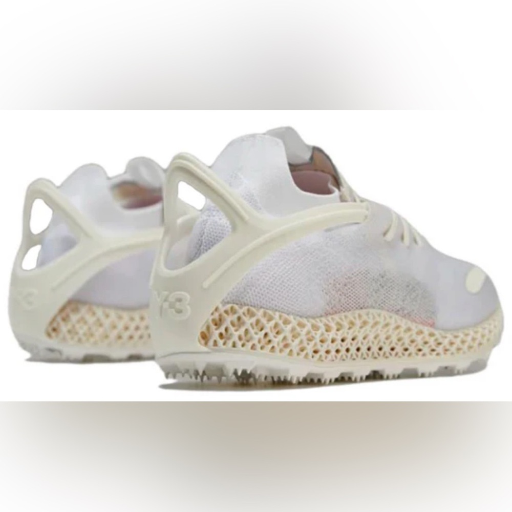 NWT • adidas Y-3 • 4D Runners • 5.5 M / 6.5 W • Core White • Unisex